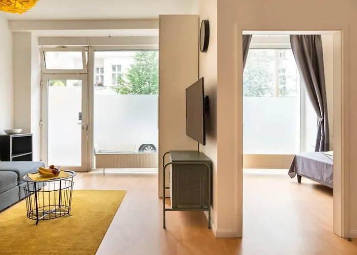 Family At Mauerpark Selfcheckin Street Parking Lägenhet *